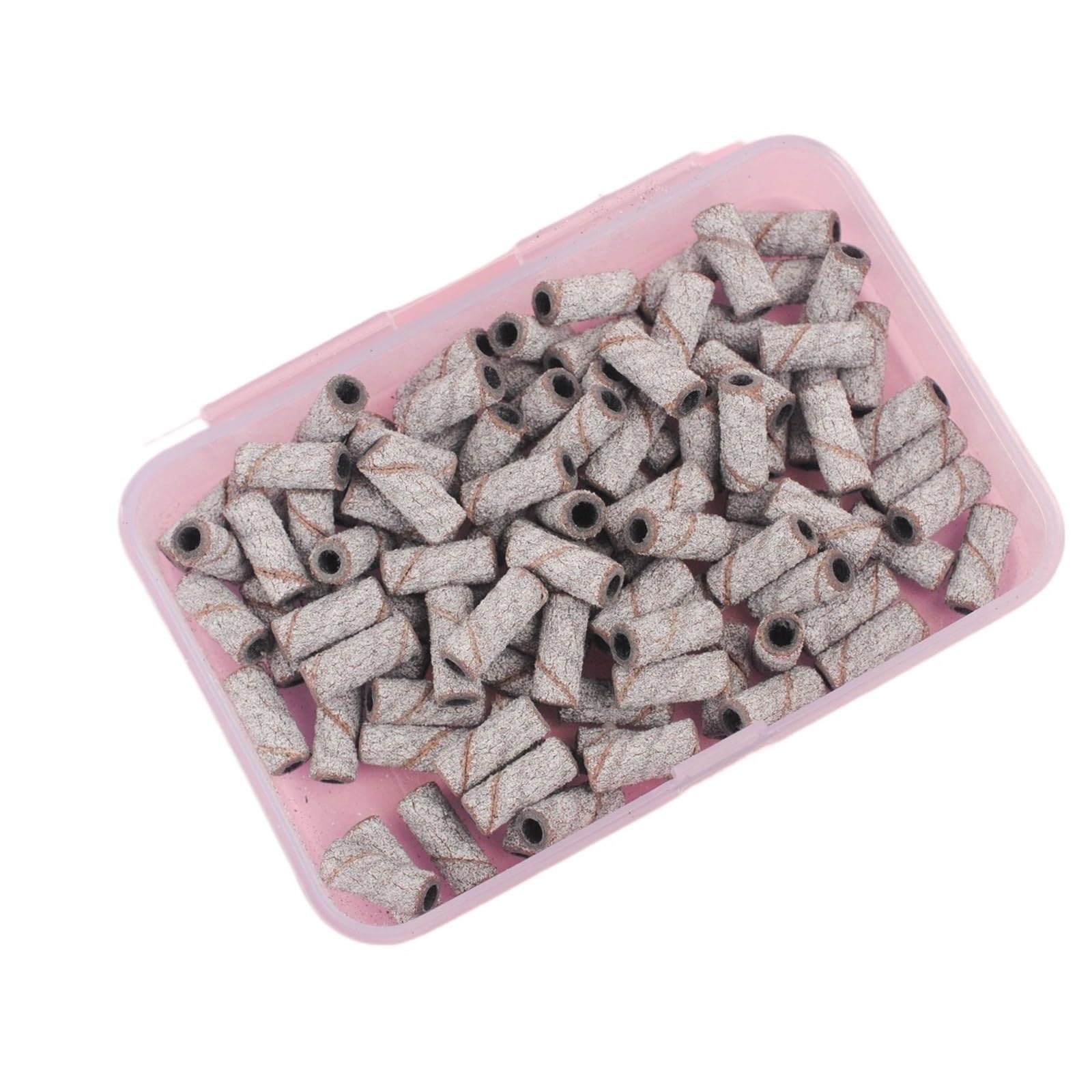 Fresas Torno Para UñAs Brocas for uñas de acero inoxidable, mandril, herramienta eléctrica for accesorios manicura para Manicura(100pcs Grits120)
