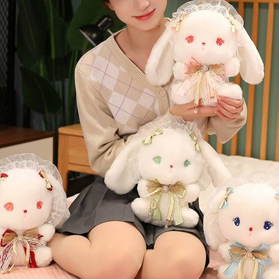 【今月まで】うさぎのねむちゃん q-pot ベルベットリボン ブレスレット 今月まで】うさぎのねむちゃん q-pot ベルベットリボン ブレスレット