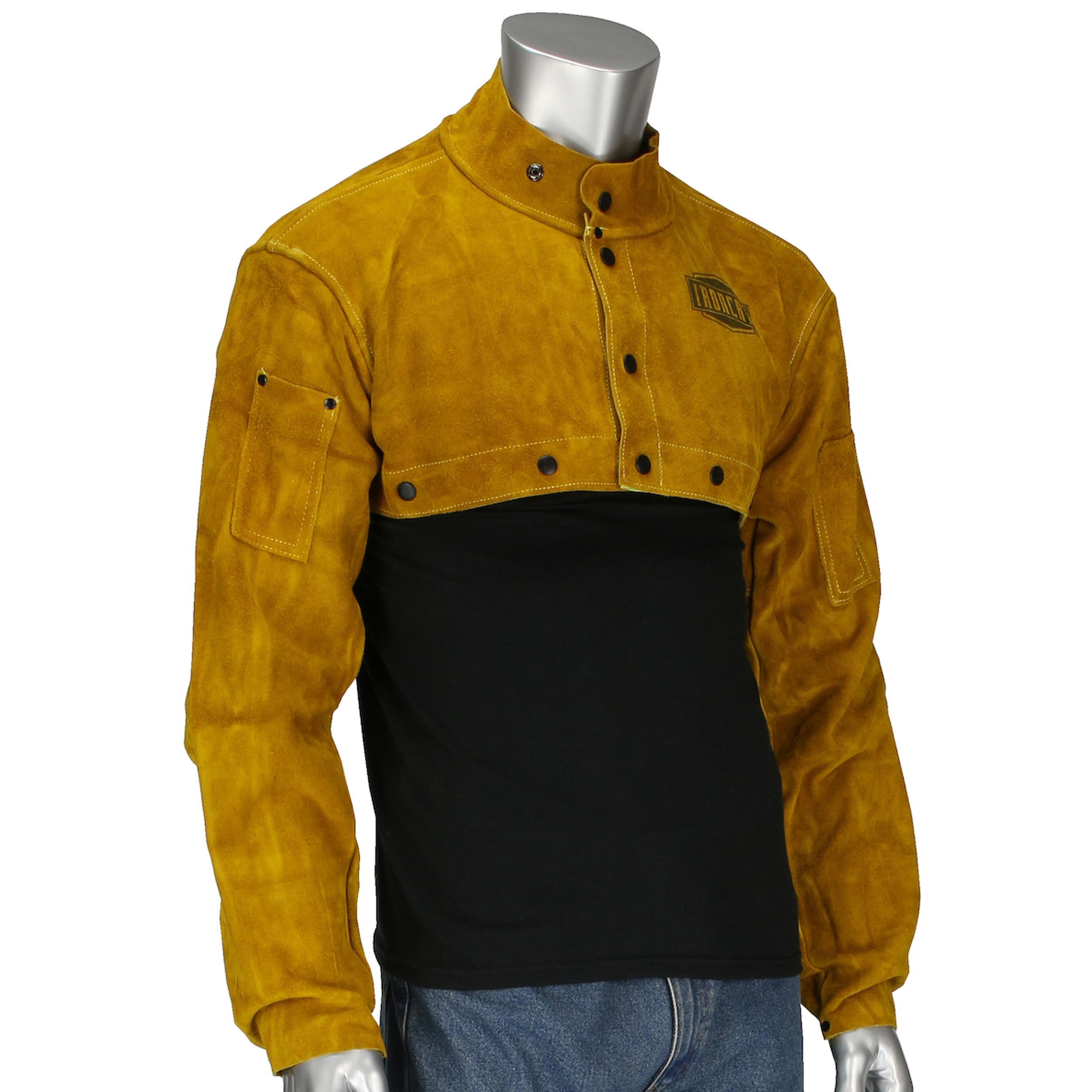 ironcat 7000 resistente al calor funda capa de cuero, marrón, XL, canela, 1