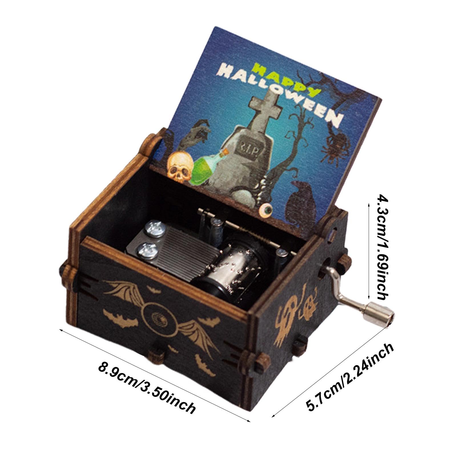 Amazon.co.jp: Nuytghr ハロウィンオルゴール、 オルゴール