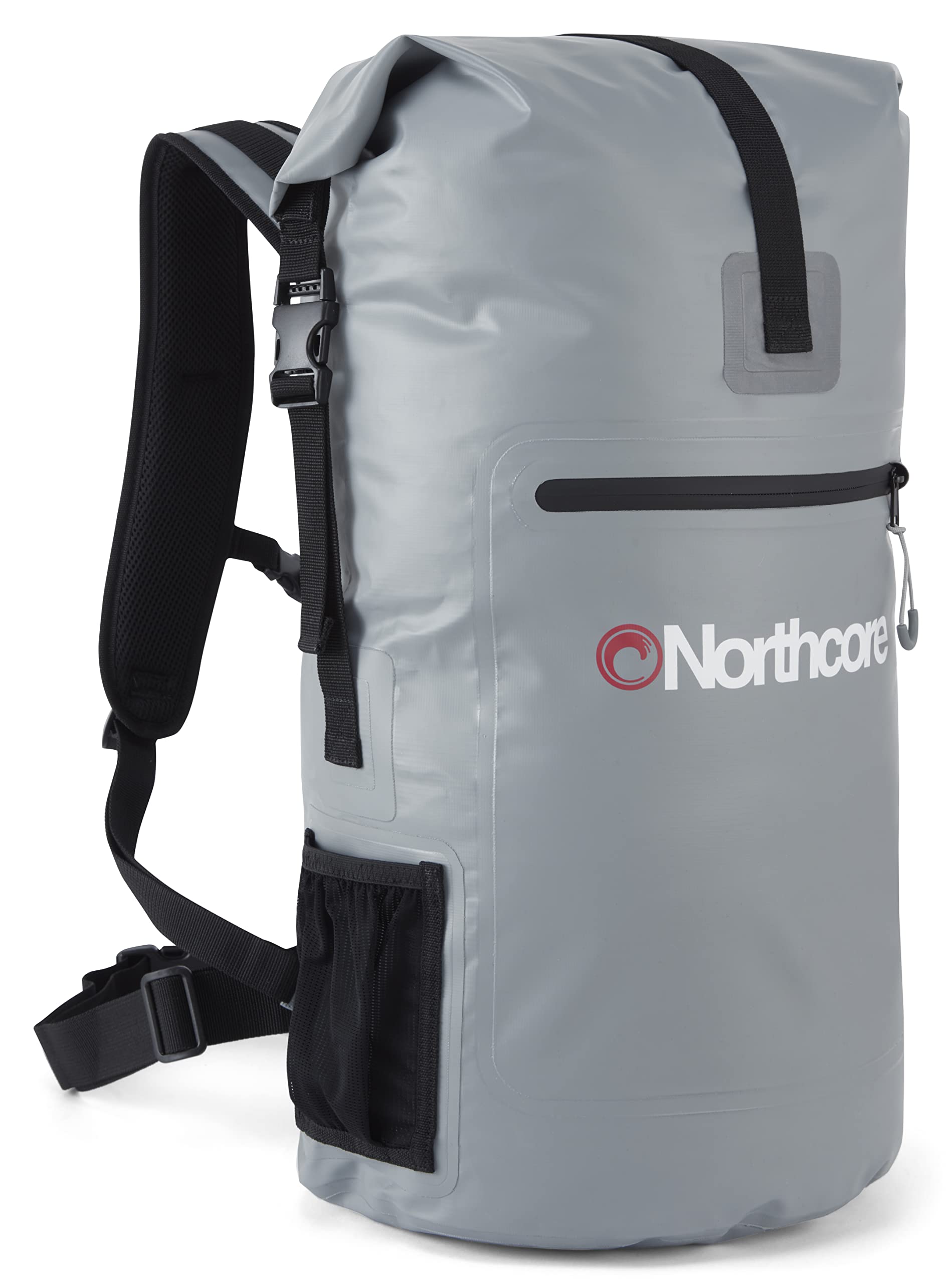 Northcore Surfing and Watersports Accessories - 30L 30 Litre Capacity Waterproof Back Pack Rucksack Bag - Cool Grey