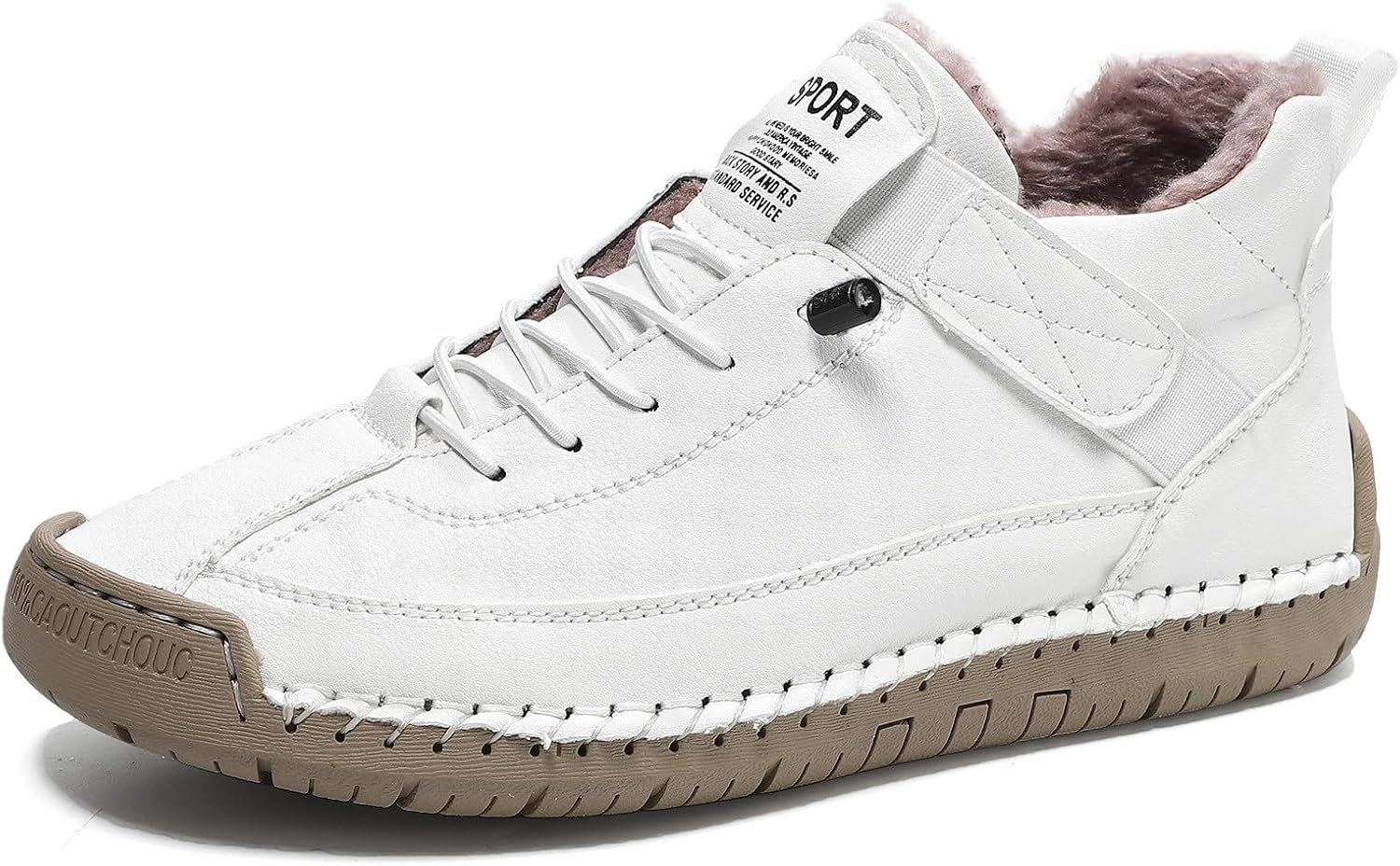 Elira Supportive Men's Slip On Sneakers Ergonomic Orthopedic Walking Shoes for Hiking Camping and Driving - Image 2