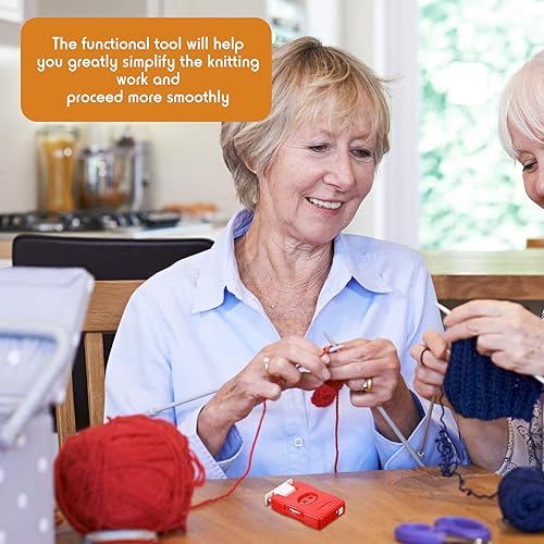 Miniatura 4 de Contador de tejer, contador de puntadas de tejer, herramienta de marcado de agujas Kacha-Kacha, contador de punto de plástico, contador de punto de