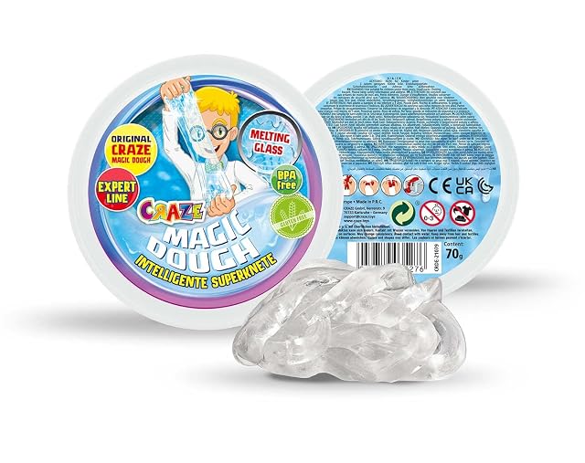 MAGIC DOUGH Plastilina Inteligente Efecto Cristal Líquido 70g