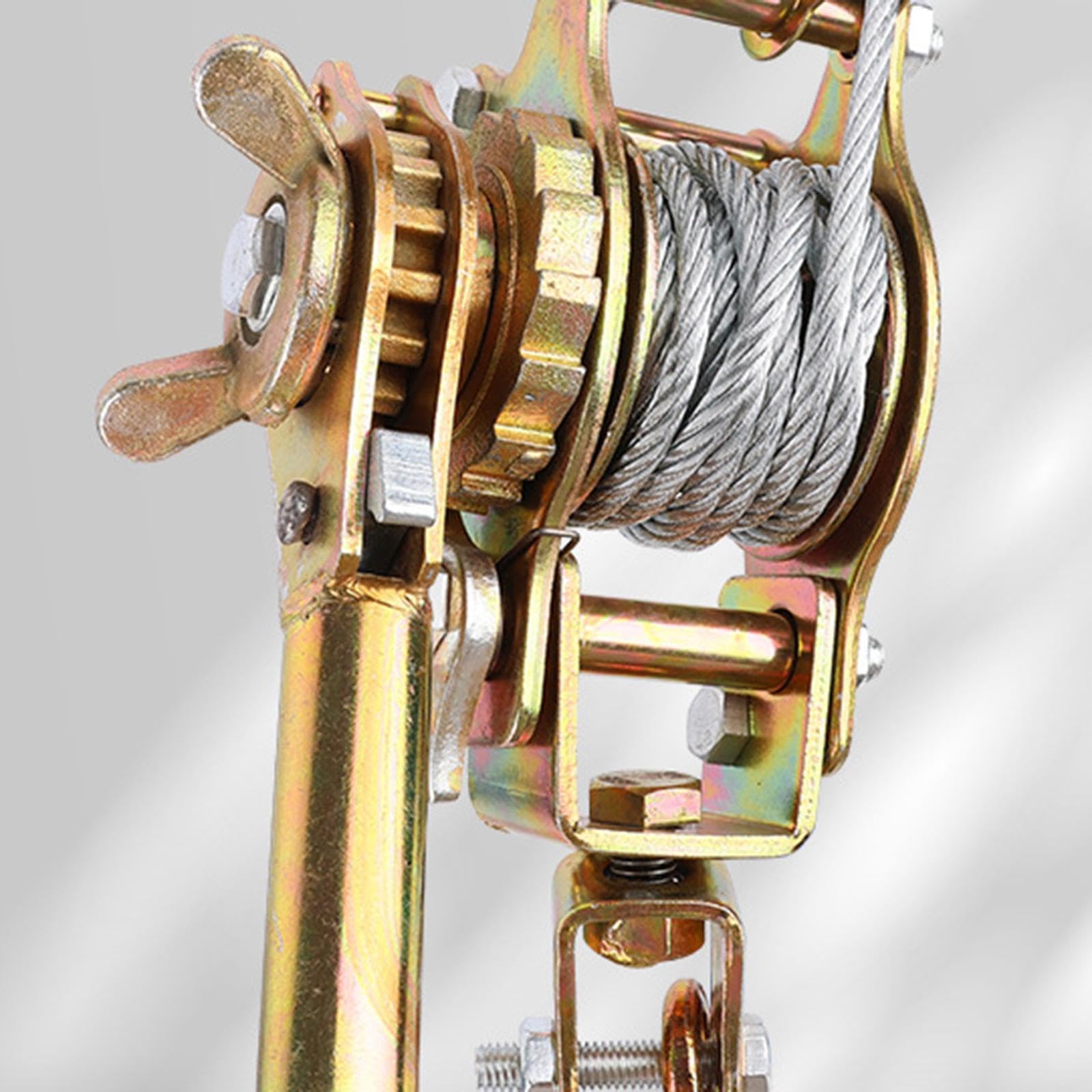 Calandis™ Wire Gripper Portable Wire Rope Puller For Agriculture Construction Zip Line 2 Ton-picture-28