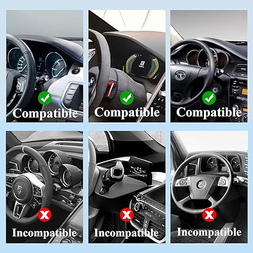 Miniatura 2 de Soporte de teléfono para automóvil, soporte de teléfono celular para automóvil, rotación de 360 grados, soporte de montaje de clip para automóvil,