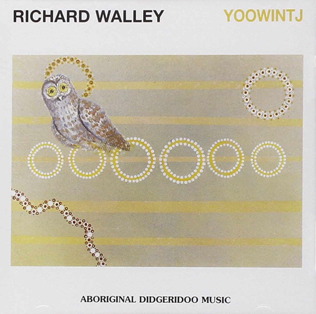 World Rhythm Didgeridoo, handgeschilderde Australische Aboriginal Didge met hagedis ontwerp, zwart, MDI001