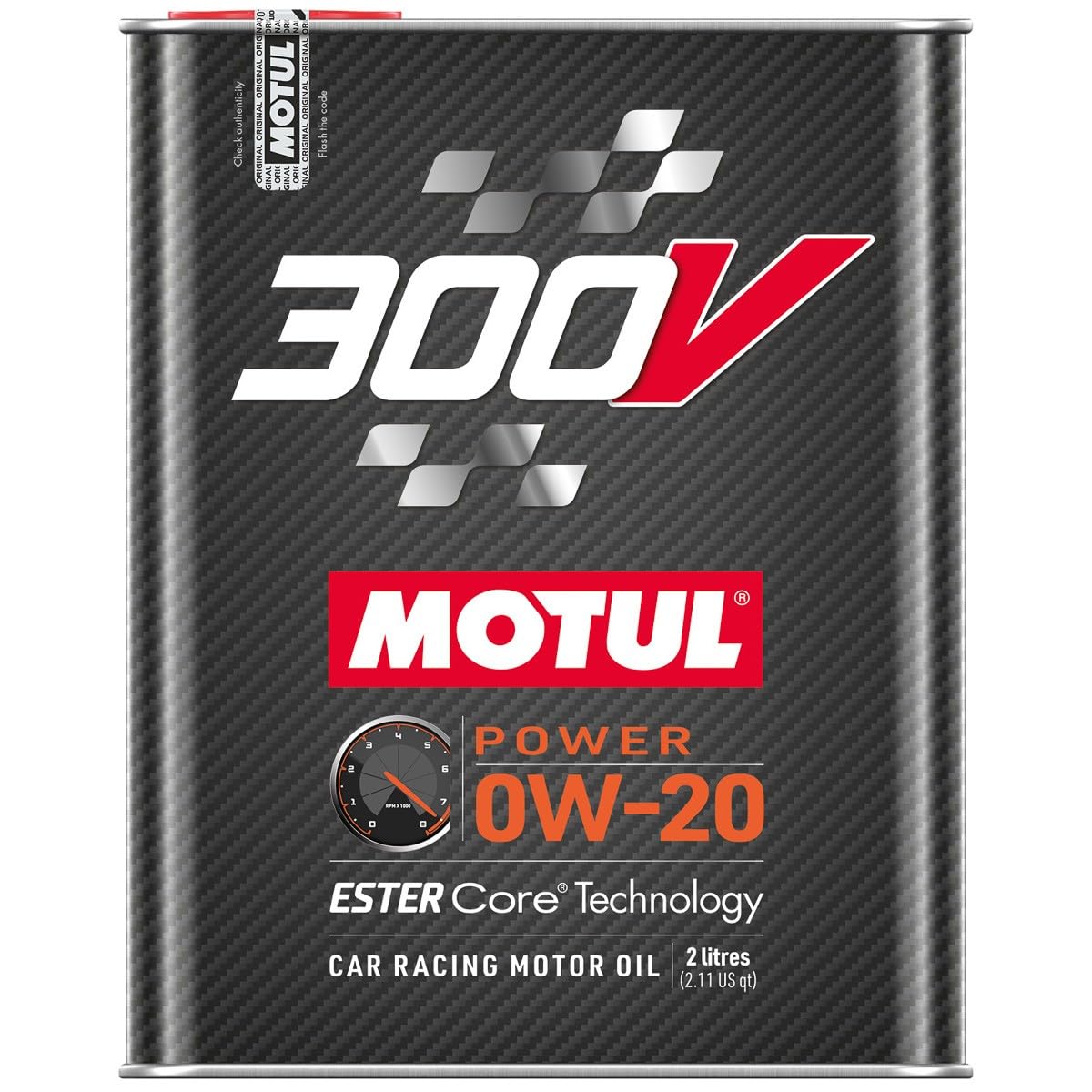 MOTUL Aceite de motor 0W-20 300V POWER Aceite para motor ESTER Core Techn. 2L