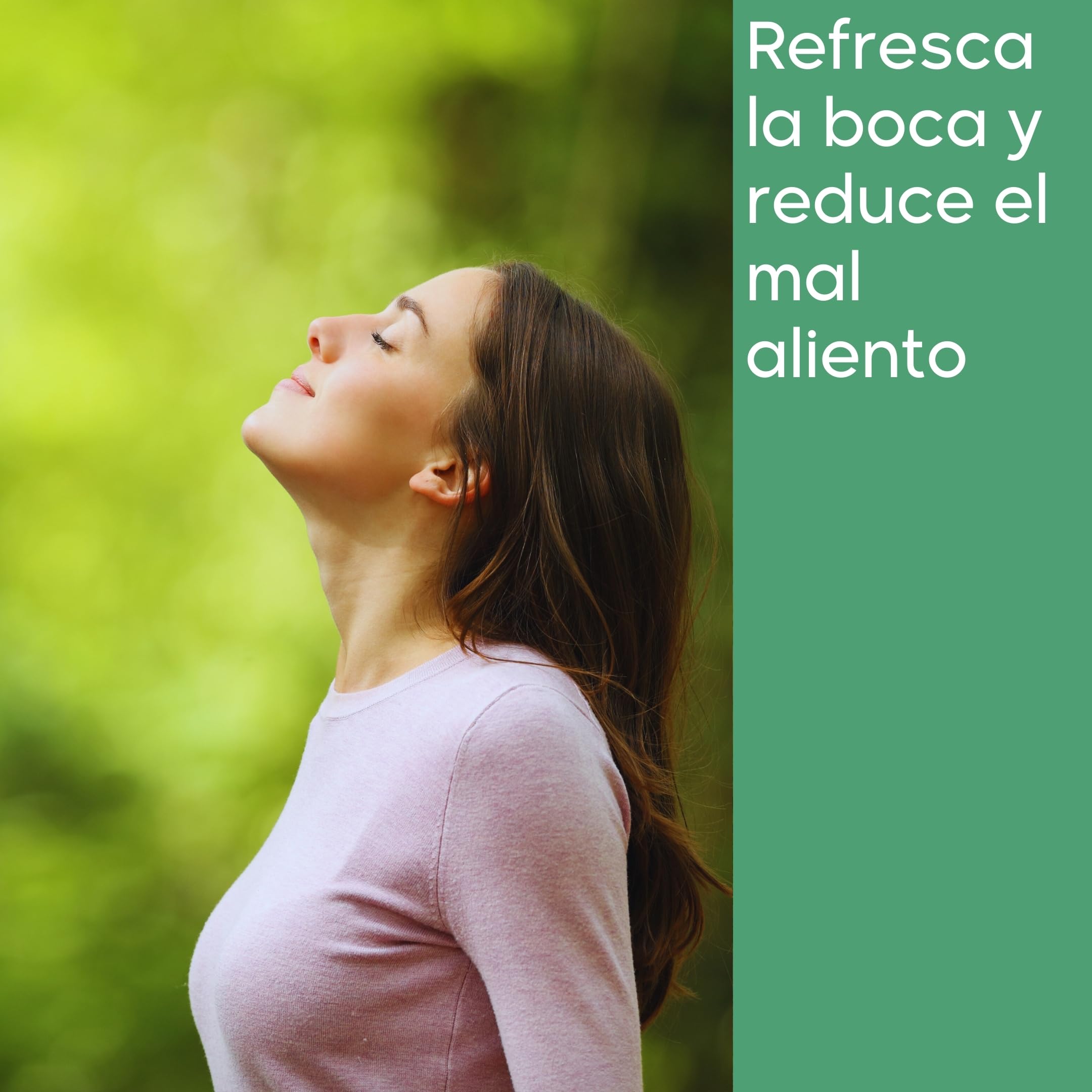 Aliento Fresco 170 Cápsulas contra Mal Aliento con Jengibre, Menta y Mentol