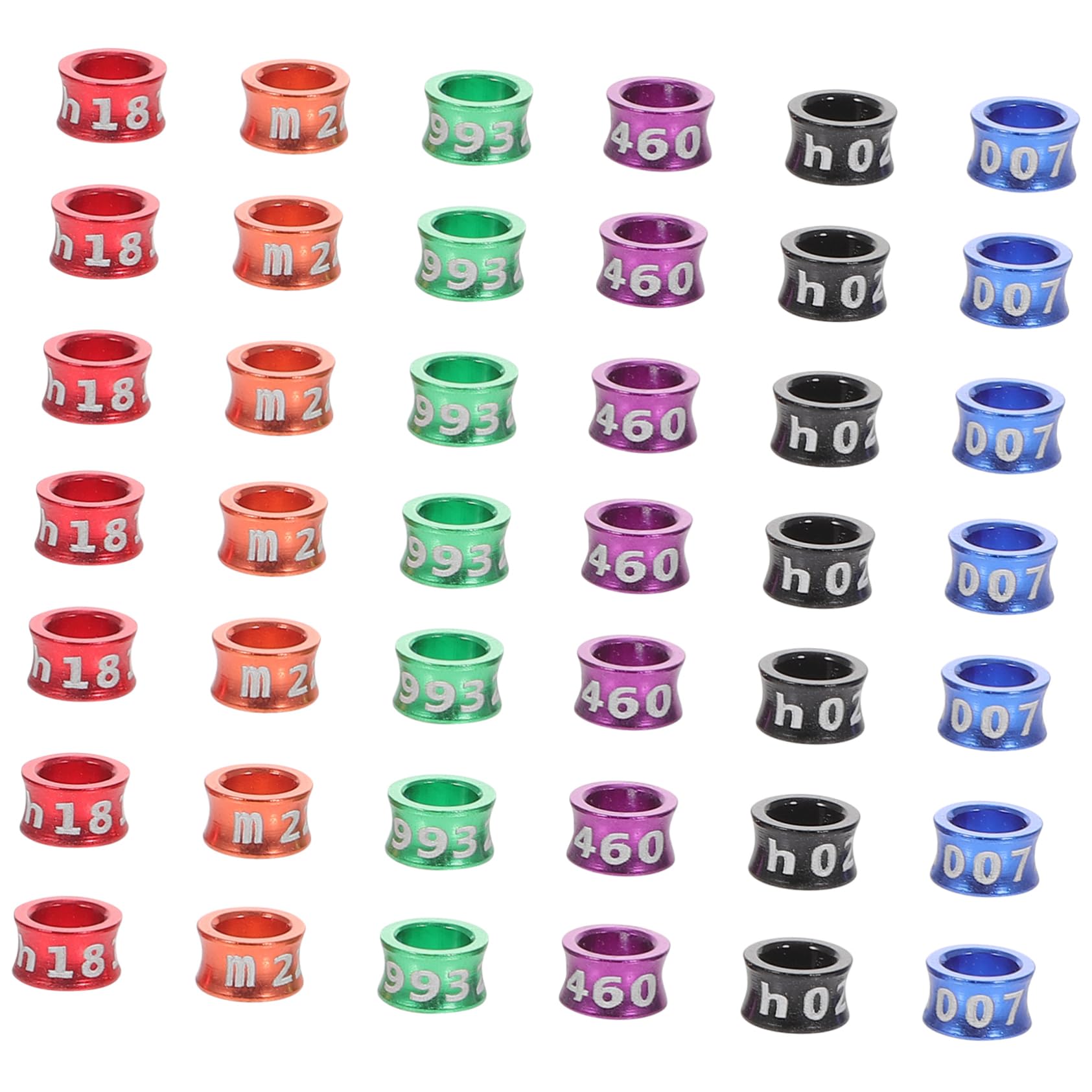 150 Anillos De Tobillo Cerrados De Aleación para Pata De Paloma, Anillos Numerados para Pata De Pájaro, Anillos para Pata De Pájaro, Anillos para Pata De Pájaro, Suministros para