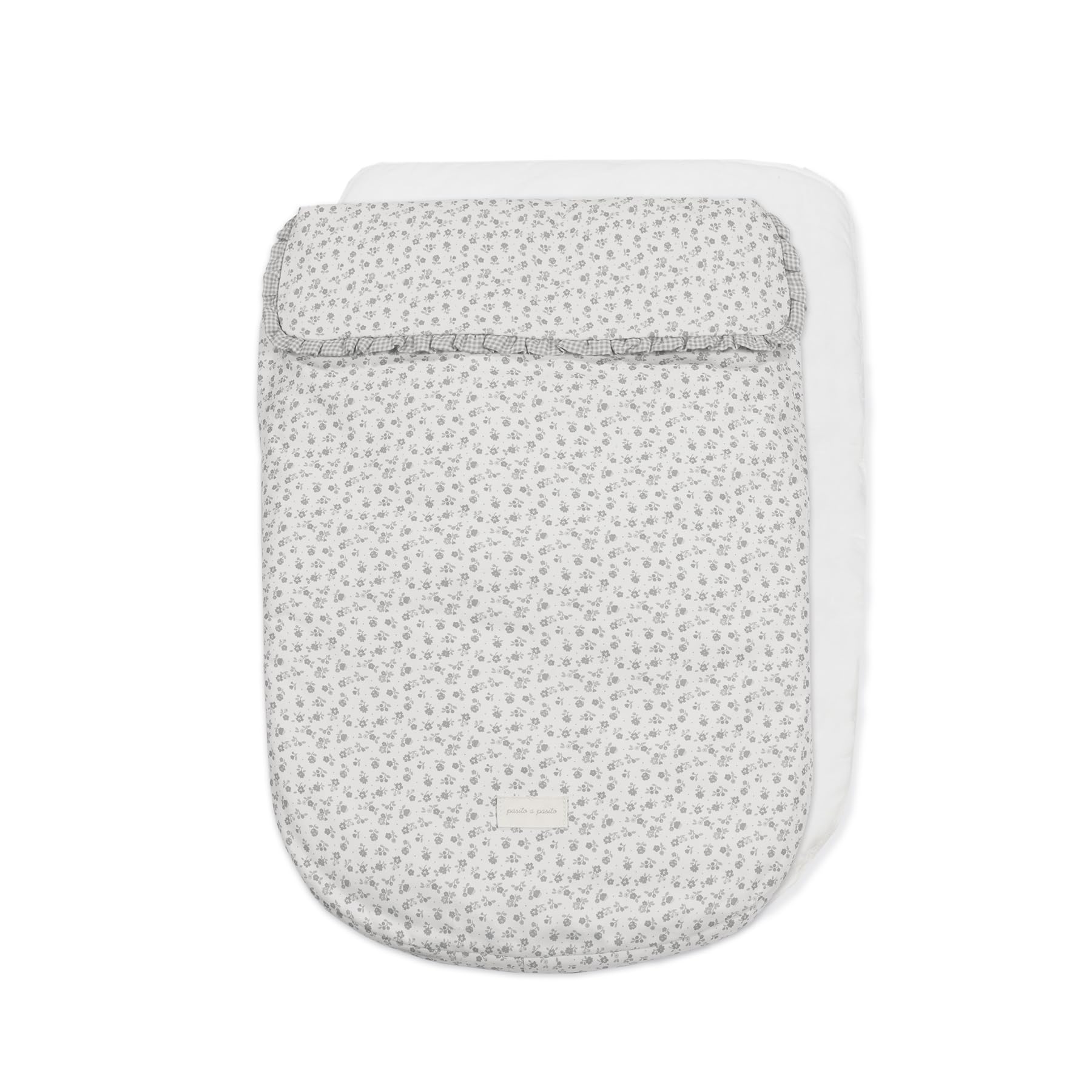 SACO SILLA ENTRETIEMPO LITTLE BLOOM FLOR GRIS TOG 2,5