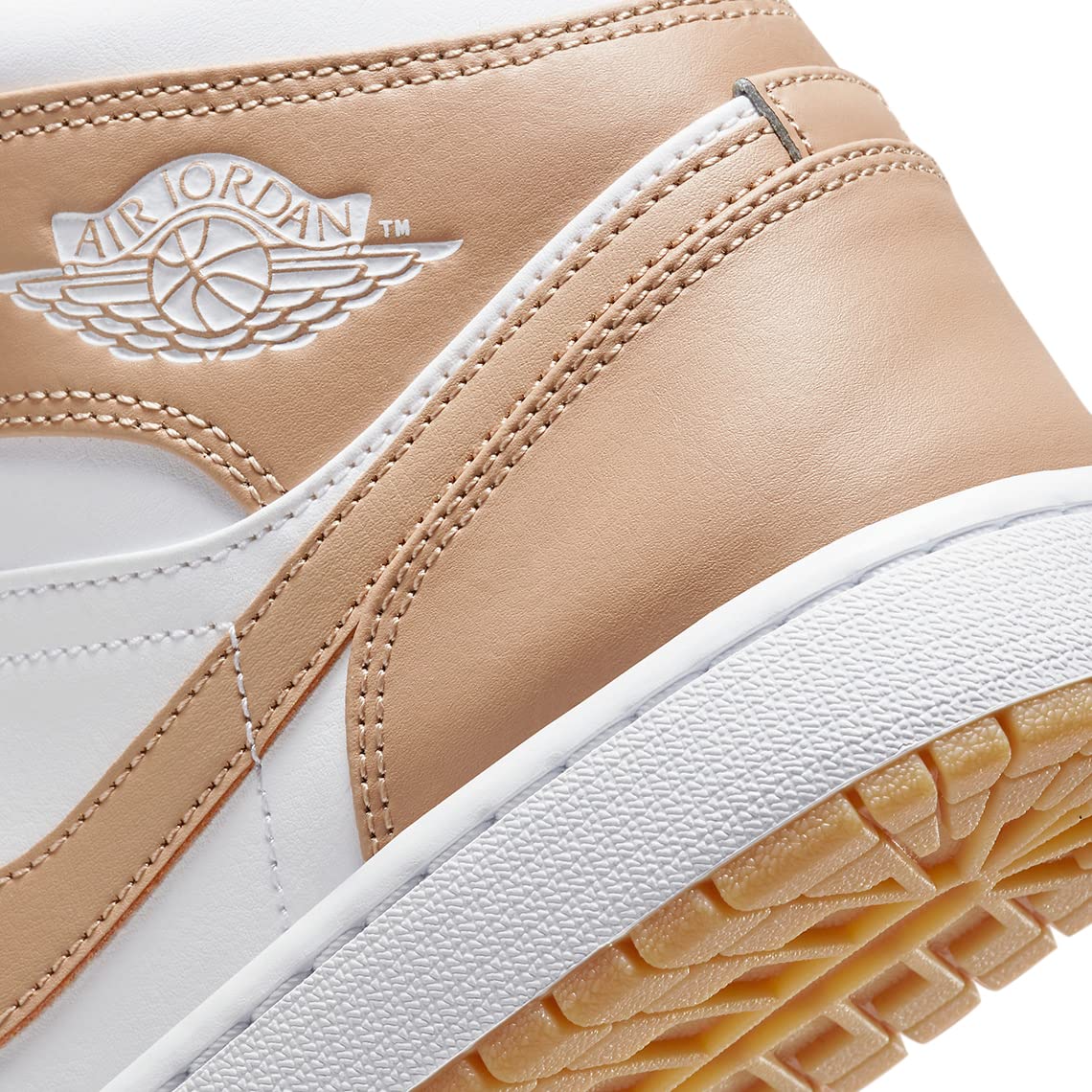 jordan 1 mid gum yellow