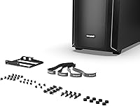 Vista 42 de be quiet! Shadow Base 800 FX - ARGB - 4 ventiladores PWM de 5.512 in de alas ligeras - Carcasa para juegos de PC de torre media - Radiadores