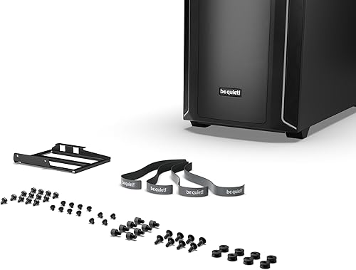 Vista 42 de be quiet! Shadow Base 800 FX - ARGB - 4 ventiladores PWM de 5.512 in de alas ligeras - Carcasa para juegos de PC de torre media - Radiadores