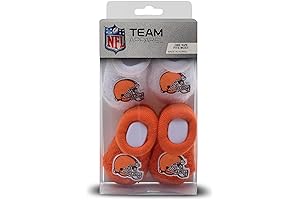 FBF NFL Baby Bootie Socks 0-12 Months, 2-Pack: Team Spirit from the Ground Up