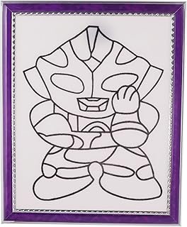 3A Foam Coloring Board With 6 Watercolor And Brush For Kids - Multi Color QYGF332-6-2-3A-2302-Multi Color2