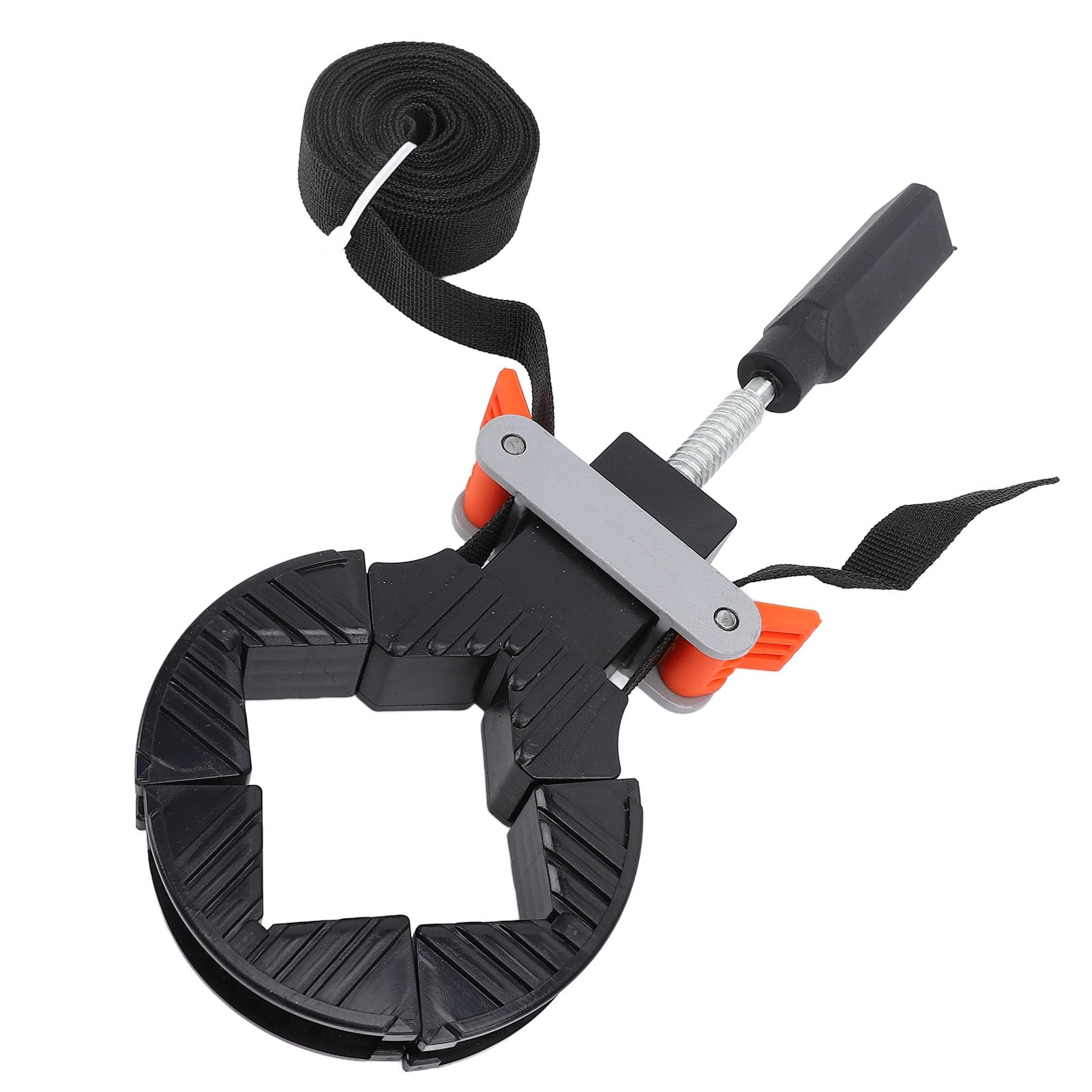 Pince de Serrage Réglable pour Cadre Photo, Sangle en Nylon de 10 M, Entretoises D'angle pour le Travail du Bois, pour Armoires, Tiroirs, étagères avec Sangle de Serrage Rapide