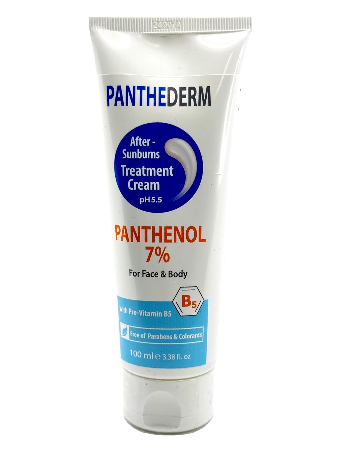 Panthederm After-Sunburn Treatment Cream – pH 5.5, Panthenol 7% for Face & Body – Soothing Relief, Calming & Deep Hydration, Promotes Skin Renewal 3.38fl.oz - Image 6