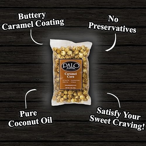 Miniatura 3 de Palo Popcorn Maíz caramelo, bolsa de 7 onzas (paquete de 6)