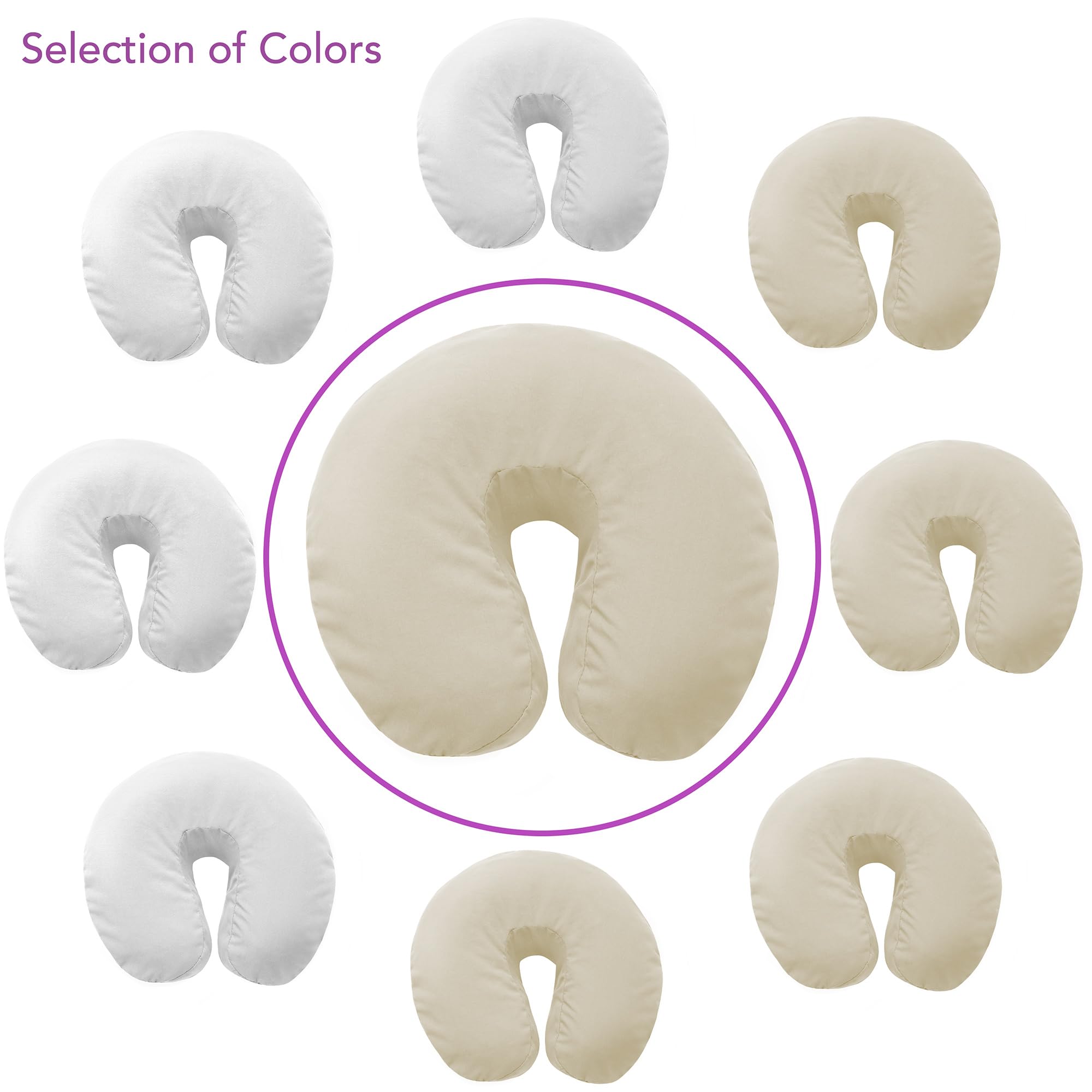 Saloniture Premium 100% Baumwollflanell-Gesichtswiege – weiche Baumwolle, Spannbetttuch für Massageliegen