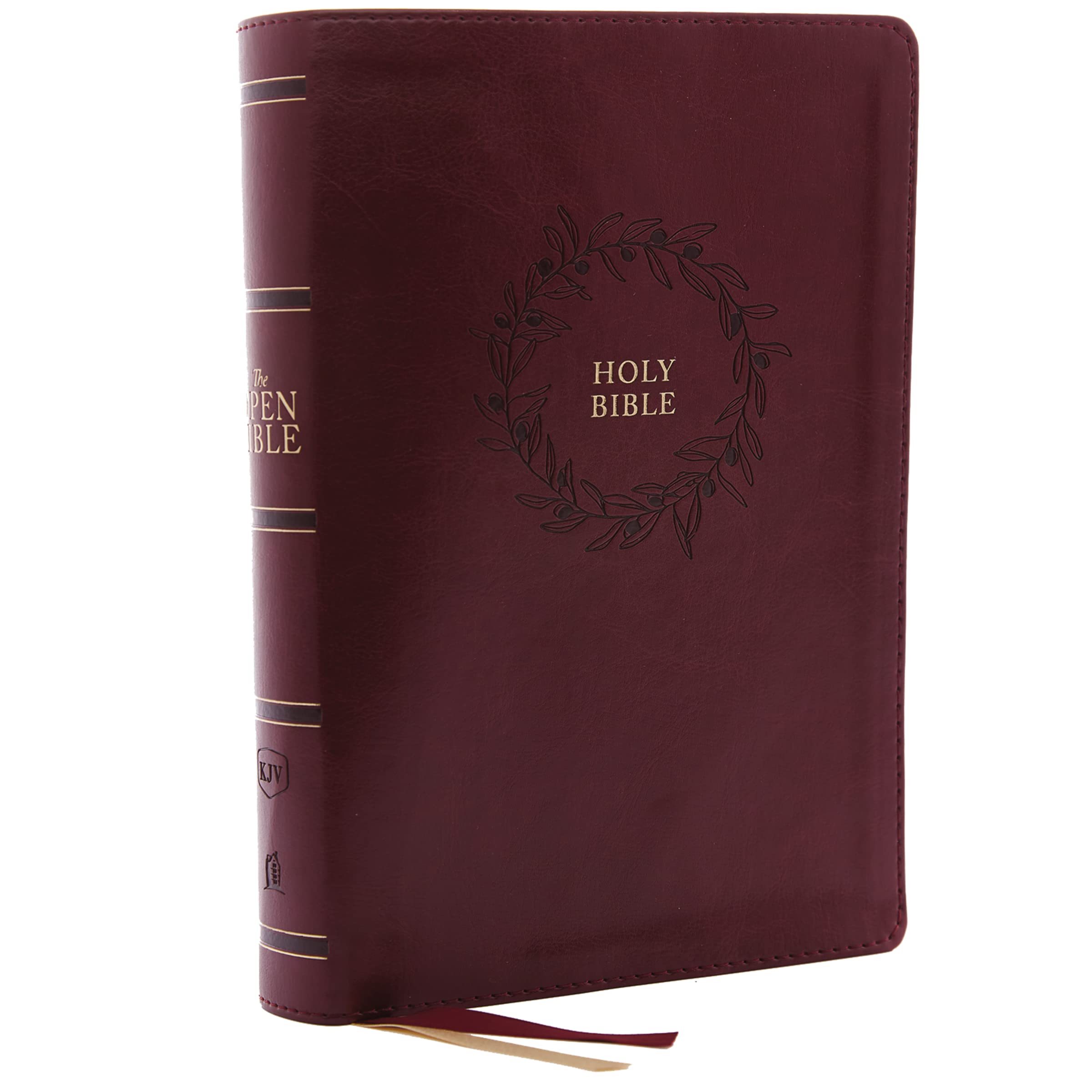 The KJV Open Bible: Complete Reference System, Burgundy Leath... - 9780785222989