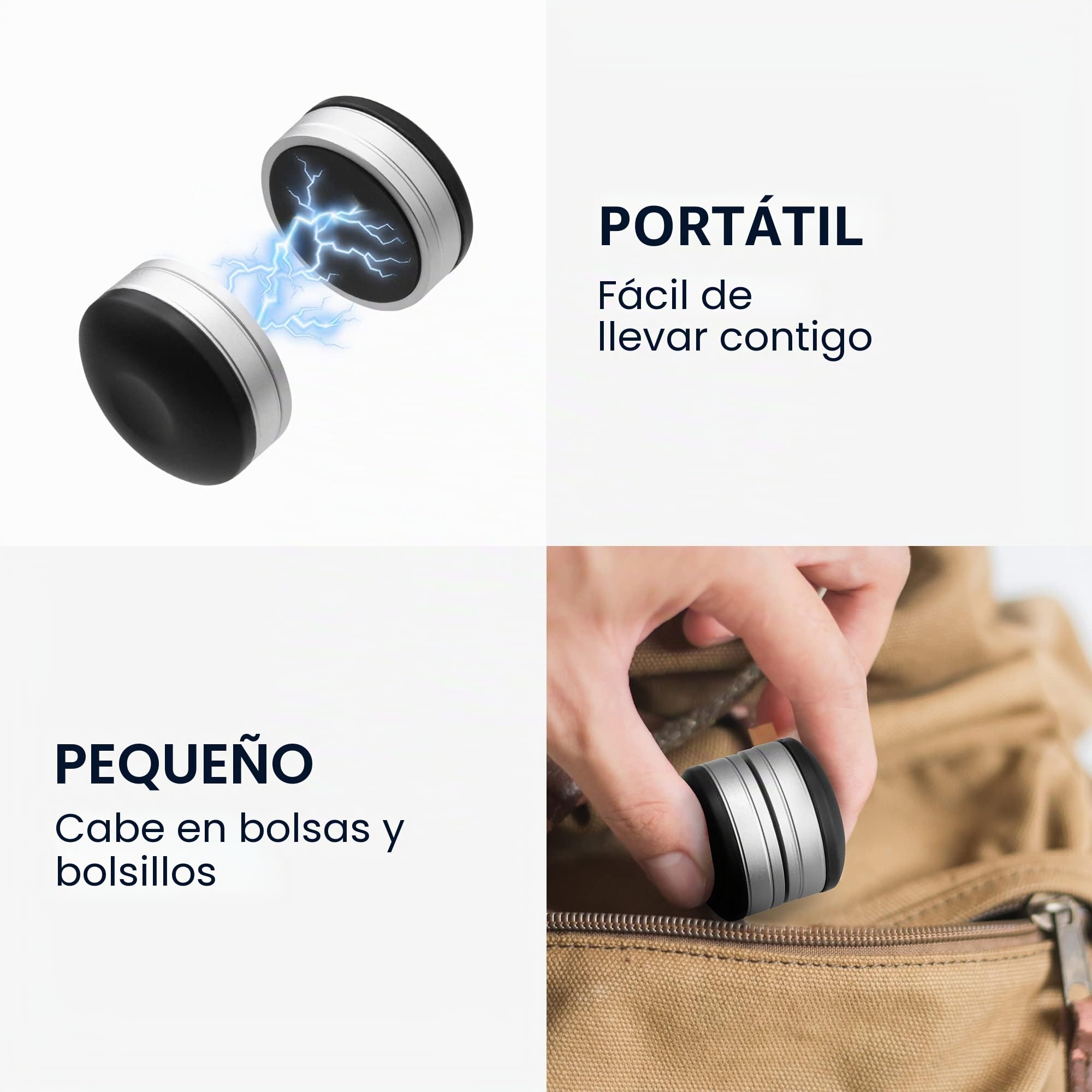 kwmobile Soporte Ordenador portátil/ultrabook - Mini Almohadillas Elevación y Refrigeración para Laptop - Altura Ajustable