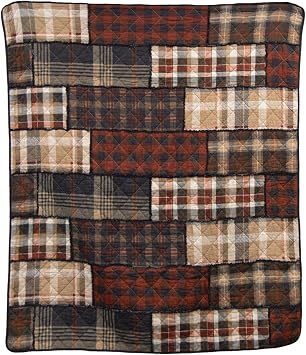 Donna Sharp Pieced Cotton Throw
