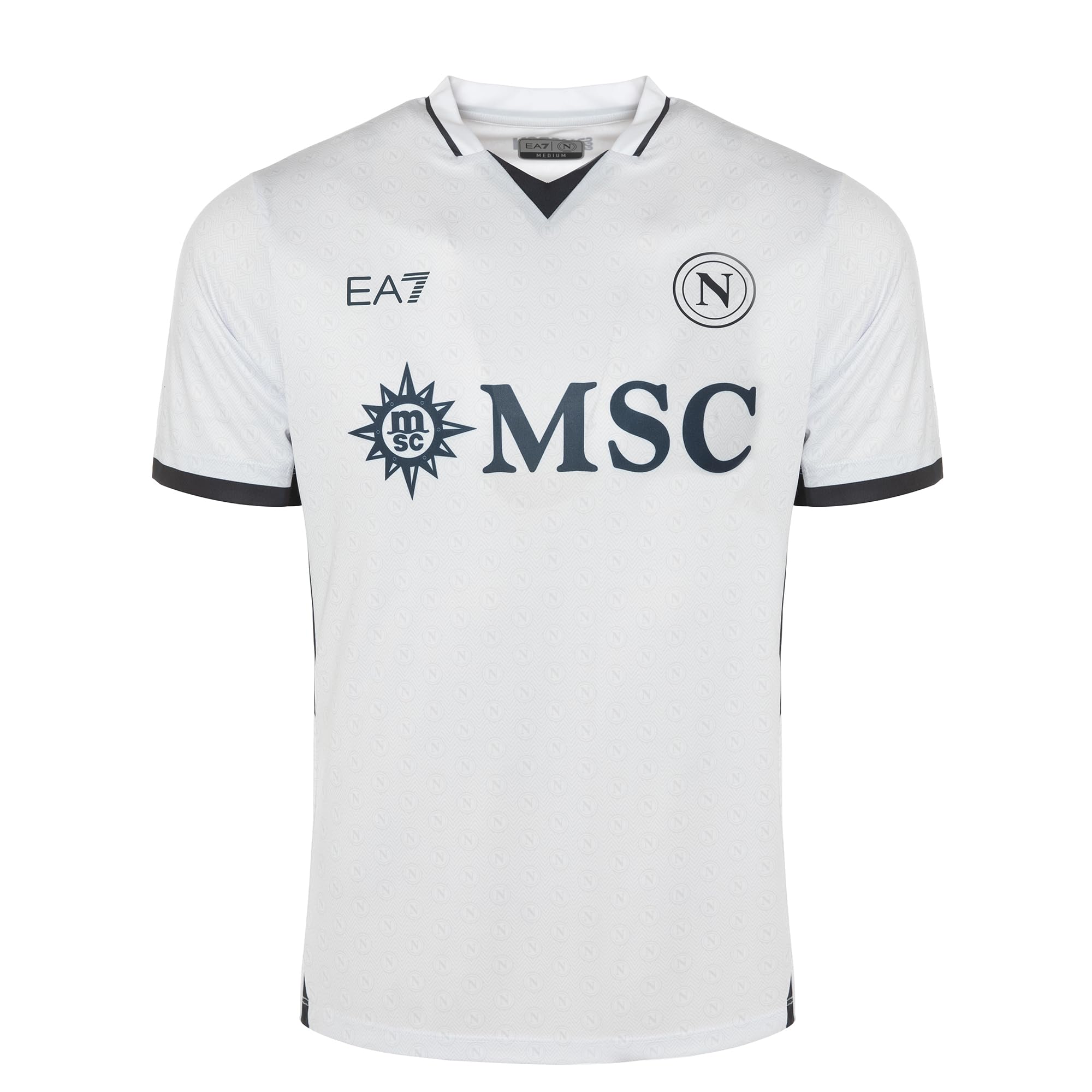 SSC Napoli Smart millenials SRL Away Replica Shirt, EA7 Official Product, Adult Football Shirt 2024/2025 - L, Away, L