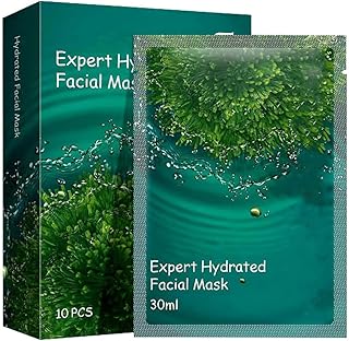 10 máscaras de hoja para la noche, antienveje...