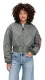 Women's MA-1 Cropped Flight Jacket