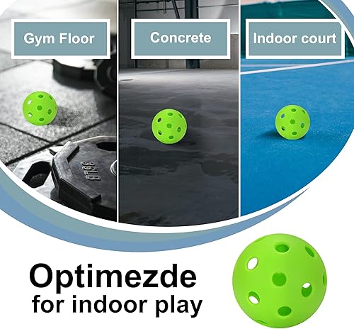 Miniatura 6 de Hikeen Pickleball Paddles, Pickle Ball Raquette, Pickleball Rackets, Graphite Pickleball Paddle  Fiberglass Surface  Outdoor & Indoor