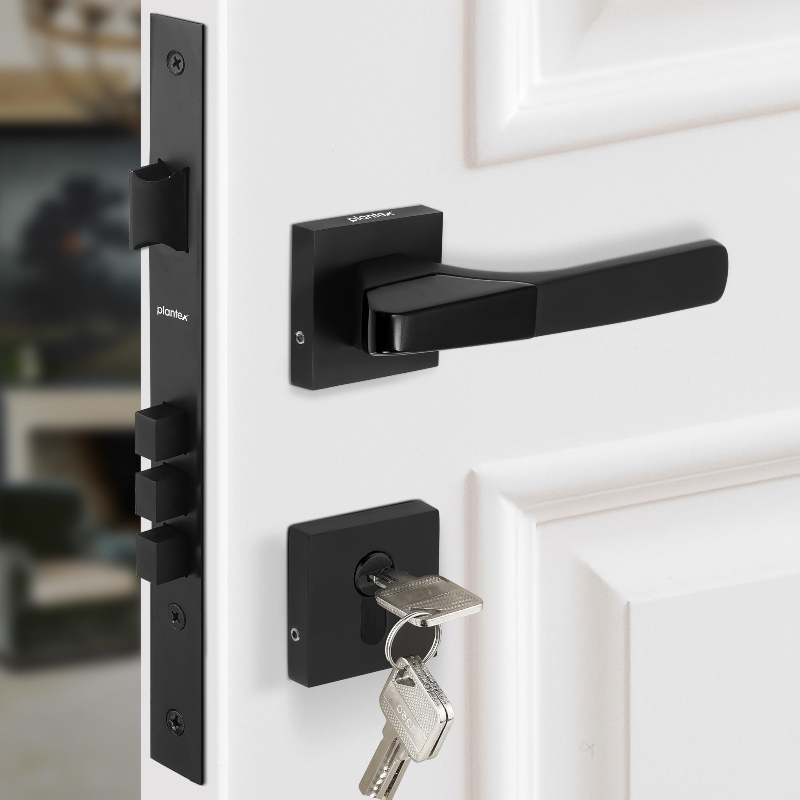 Plantex Mortise Lock - Secure & Stylish Door Lock -7