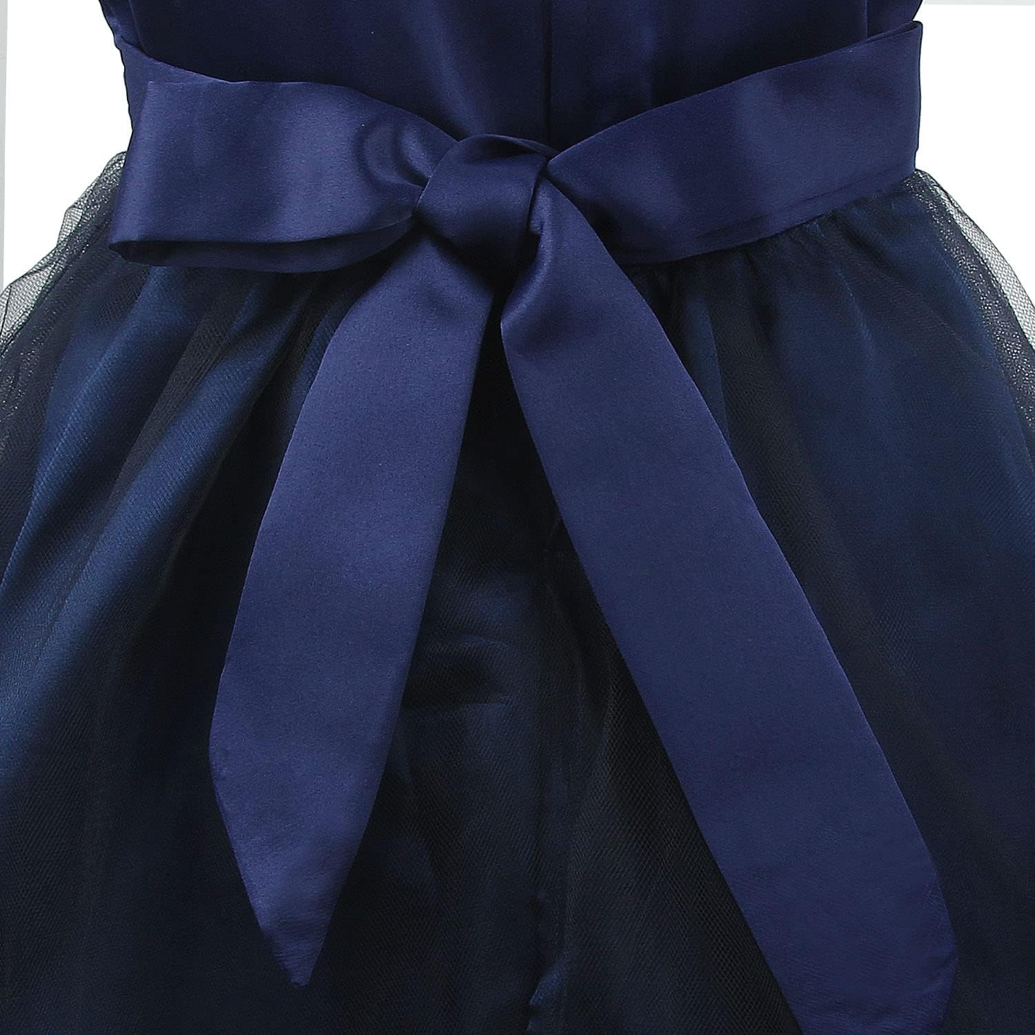 Acecharming Girls Dresses Sequin Flower Girls Party Dress Bridesmaid Ball Gown Wedding Tulle 3-10 Years - Image 5