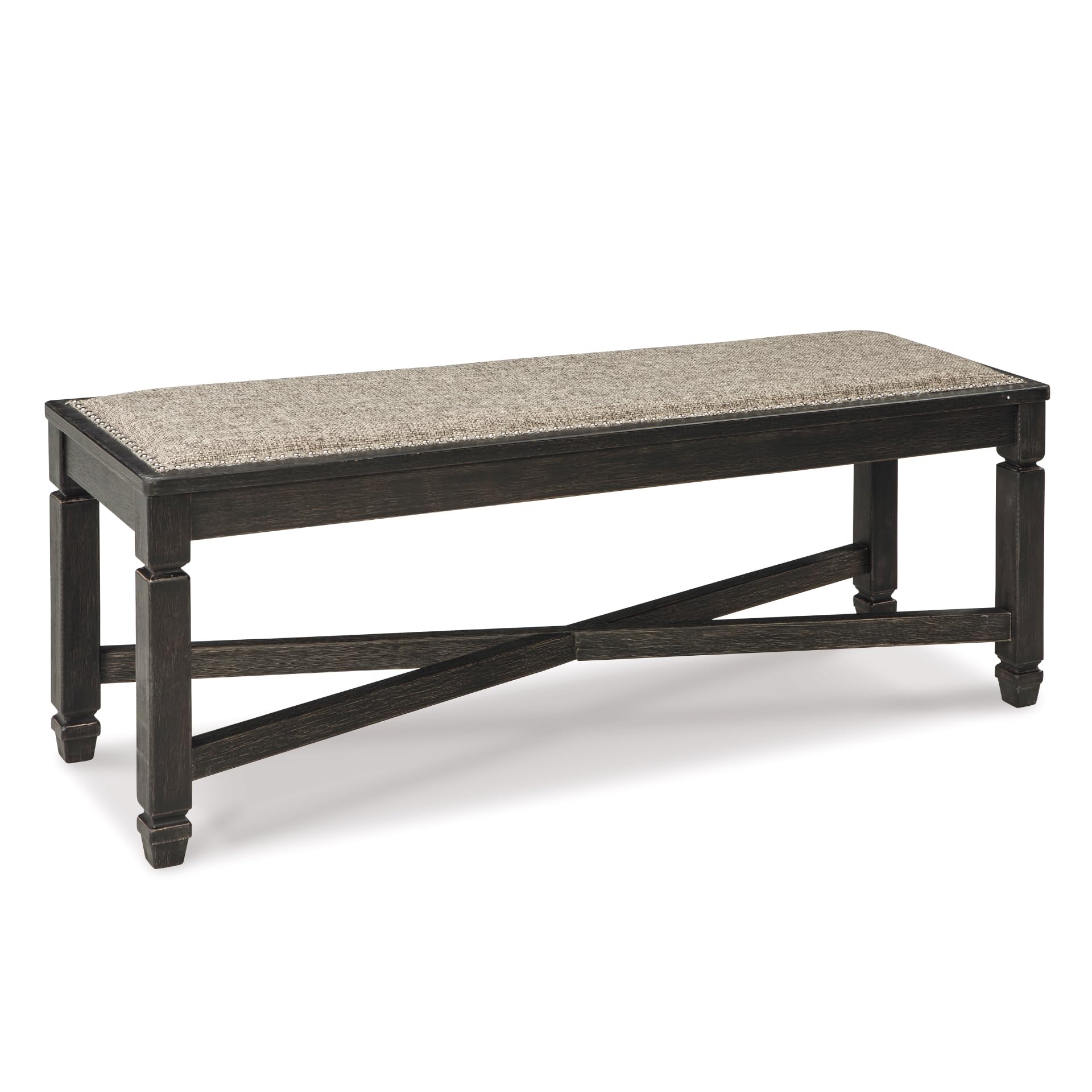 Signature Design by Ashley Tyler Creek Farmhouse Wood Dining Bench, 50 Inch