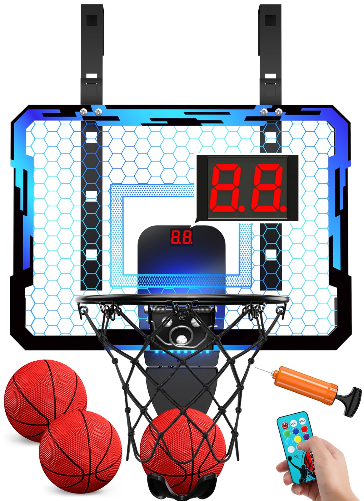 QDRAGON Indoor Basketball Hoop for Kids