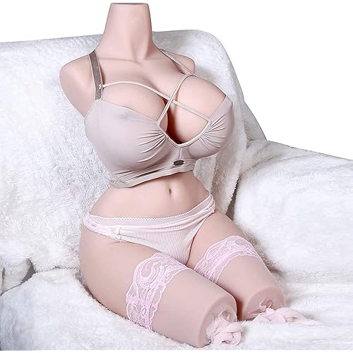 Lifelike Sex Doll for Men Male Sex Doll Full Size with Big Butt Boobs Anus Sex Toys Female Torso Love Dolls Realistic Vaginal Anal,Lifelike Sex Toys Silicone Sex Doll for Men