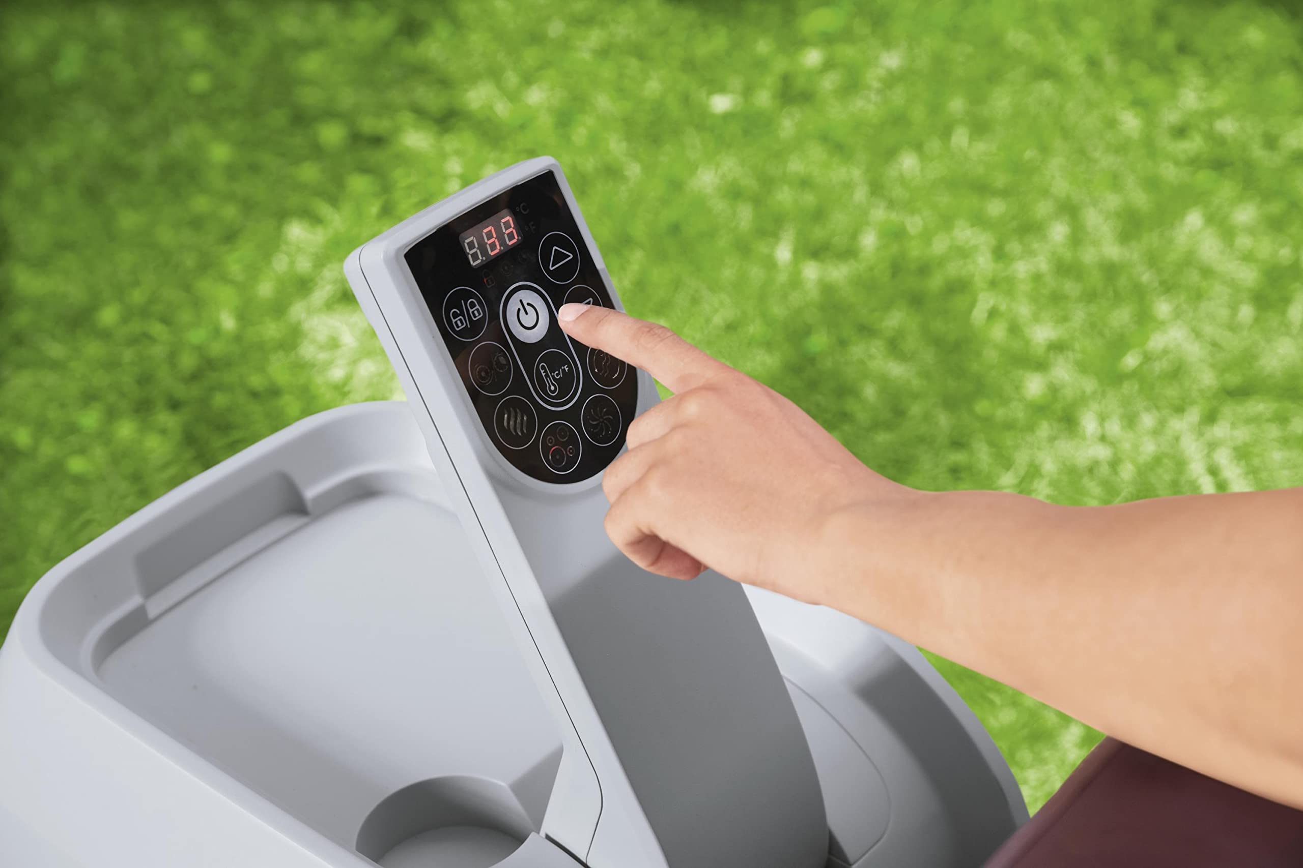 Bestway 60033 Minipiscina idromassaggio gonfiabile Maldives Lay-Z-Spa HydroJet Pro