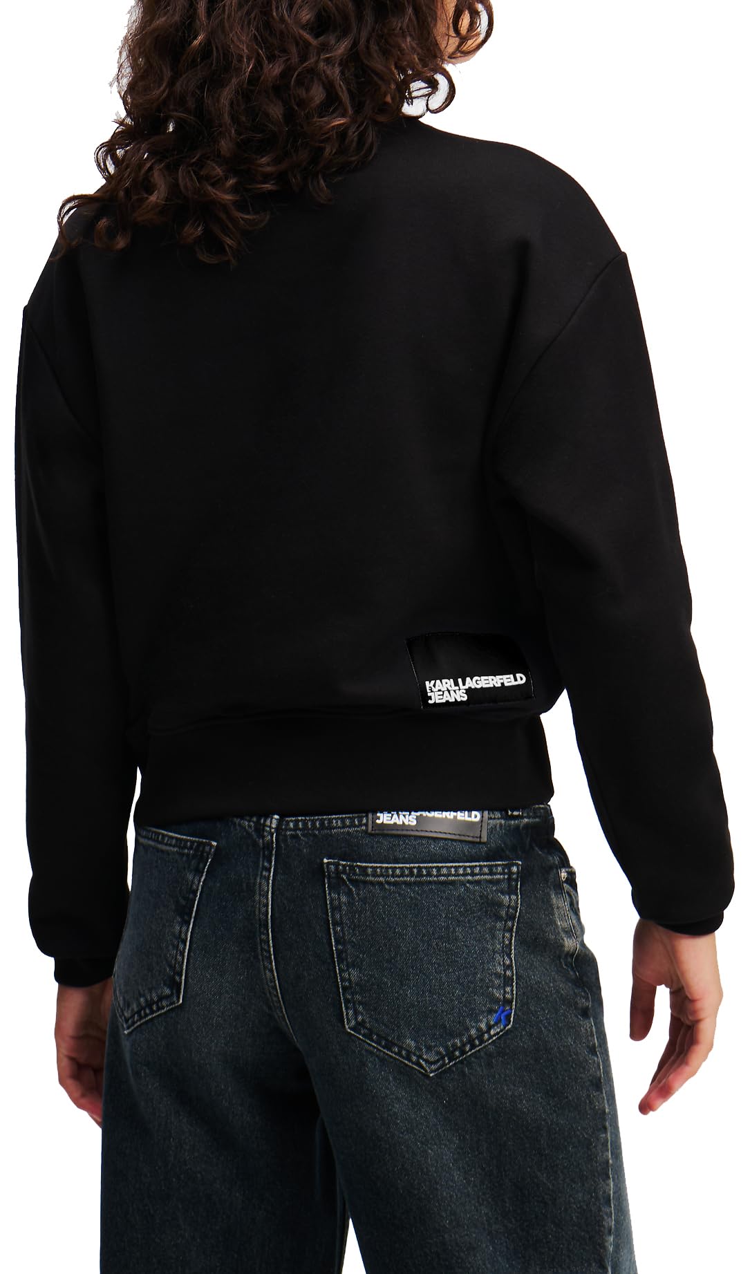 Karl Lagerfeld Jeans Femme Regular Essential Logo Sweatshirt