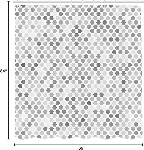 Vista 164 de Ambesonne, cortina de ducha cuatro estaciones