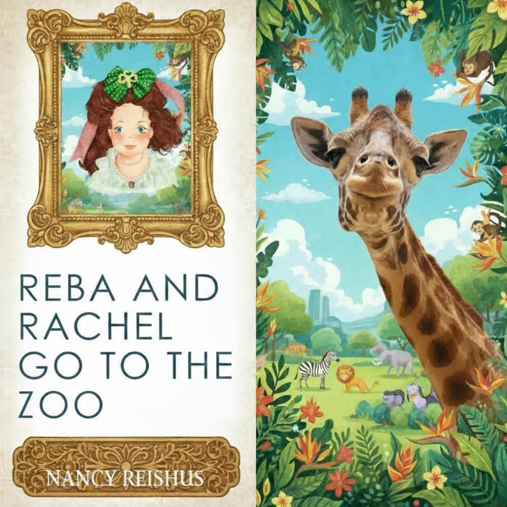 “Reba and Rachel Go To The Zoo”: (Ages 3–8) A joyful zoo adventure full of laughter, friendship, and animals!