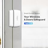 TP-Link Tapo T110 Smart Contact Sensor for Window/Door Safety, Battery Life of More Than 1 Year, Instant App Notification, [Must Be Used With Tapo H100 Hub] - 5