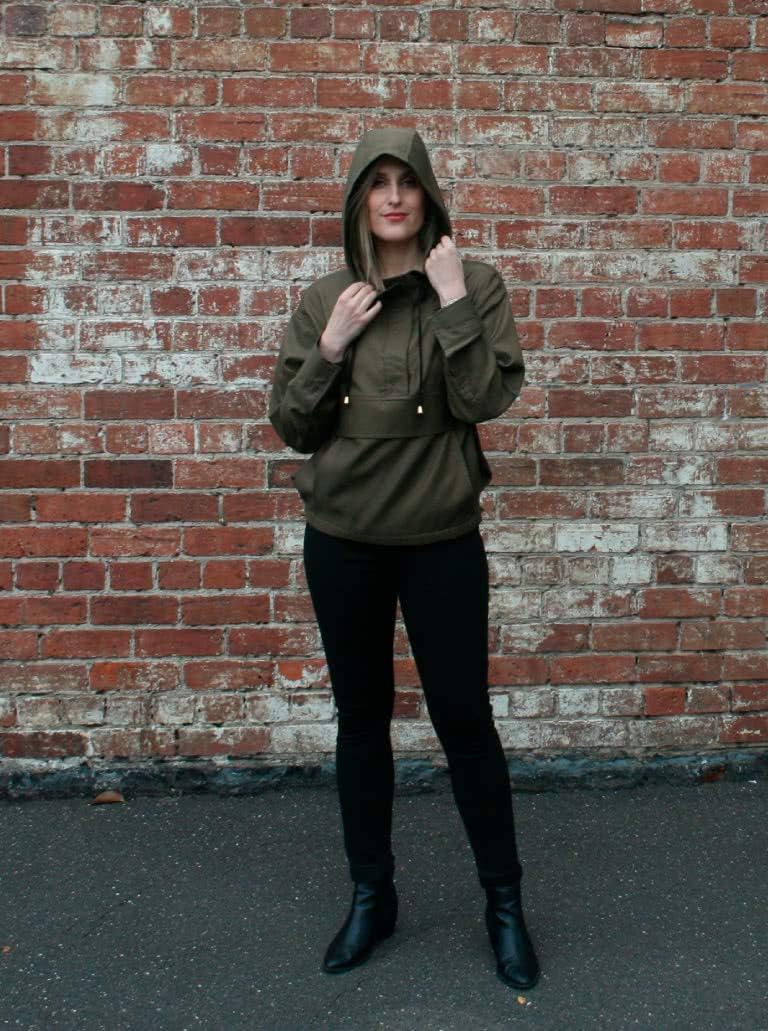Style Arc Sewing Pattern - Kennedy Hooded Top (Sizes 04-16)