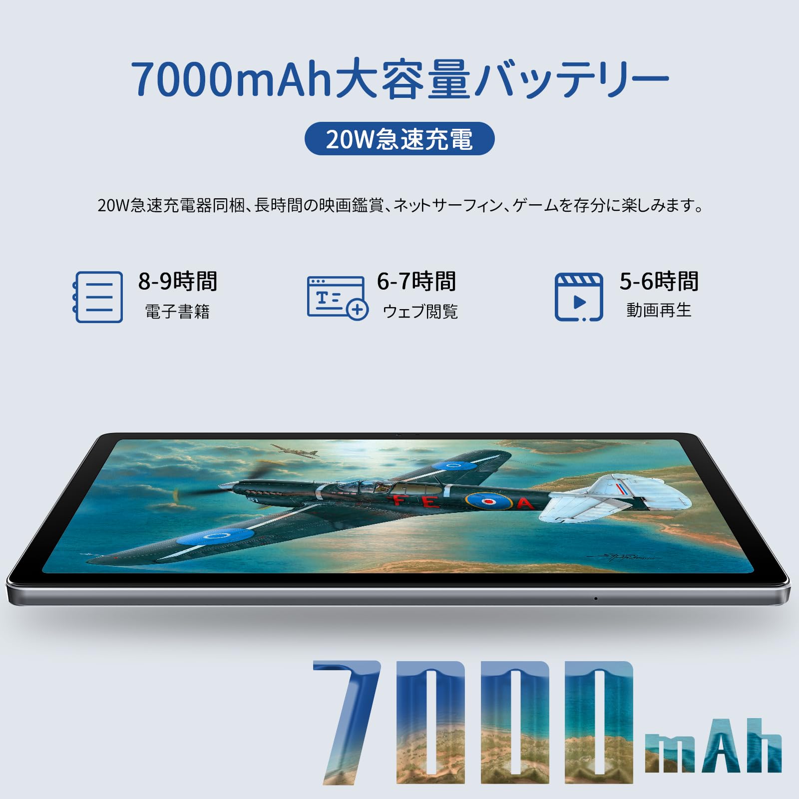 Amazon.co.jp: 【2023 初発売 8+128GB】 Android 12タブレット 10.36