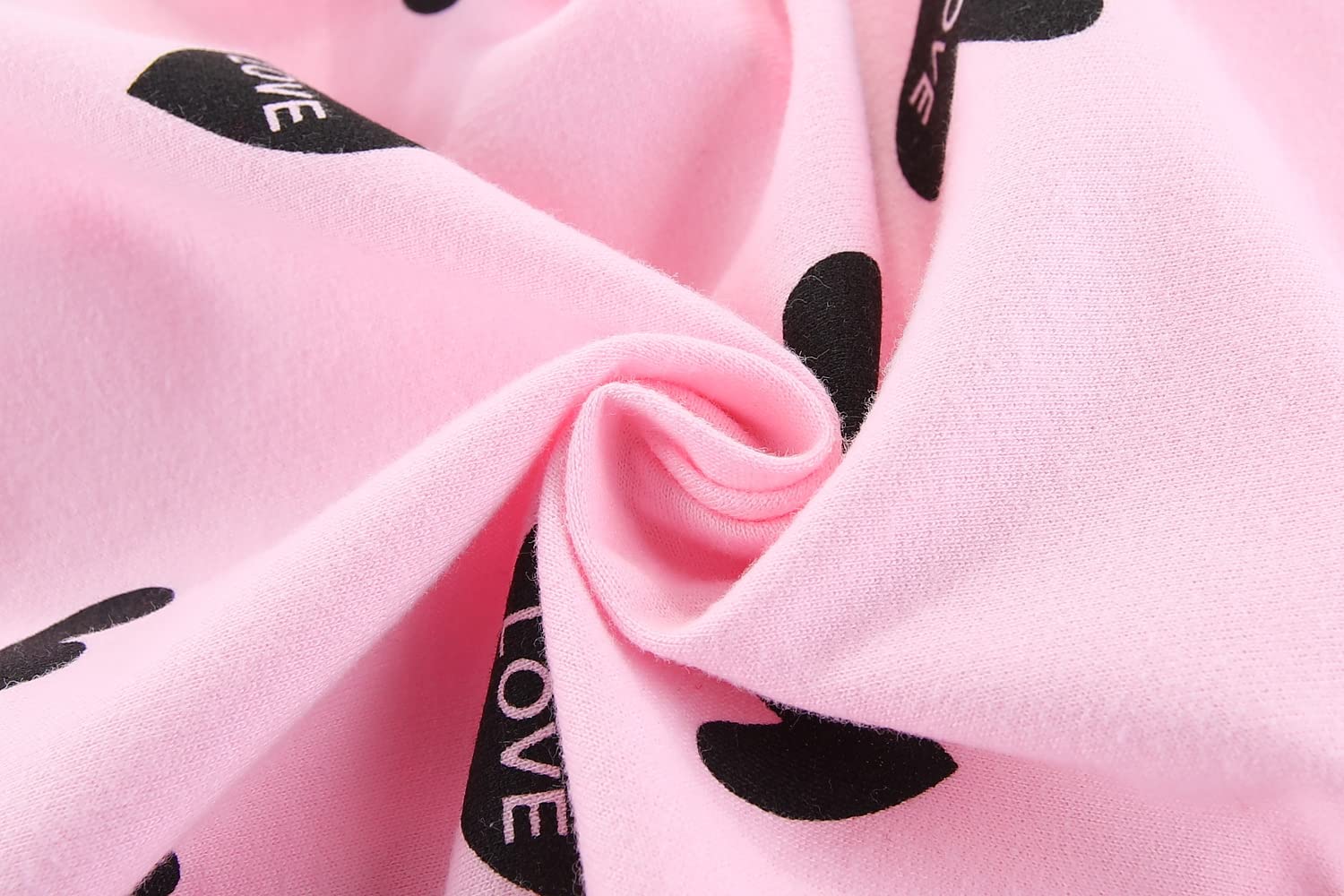 Niedliches Kleidungsset für Kleinkinder, Babys, Mädchen, langärmeliges T-Shirt und Hose