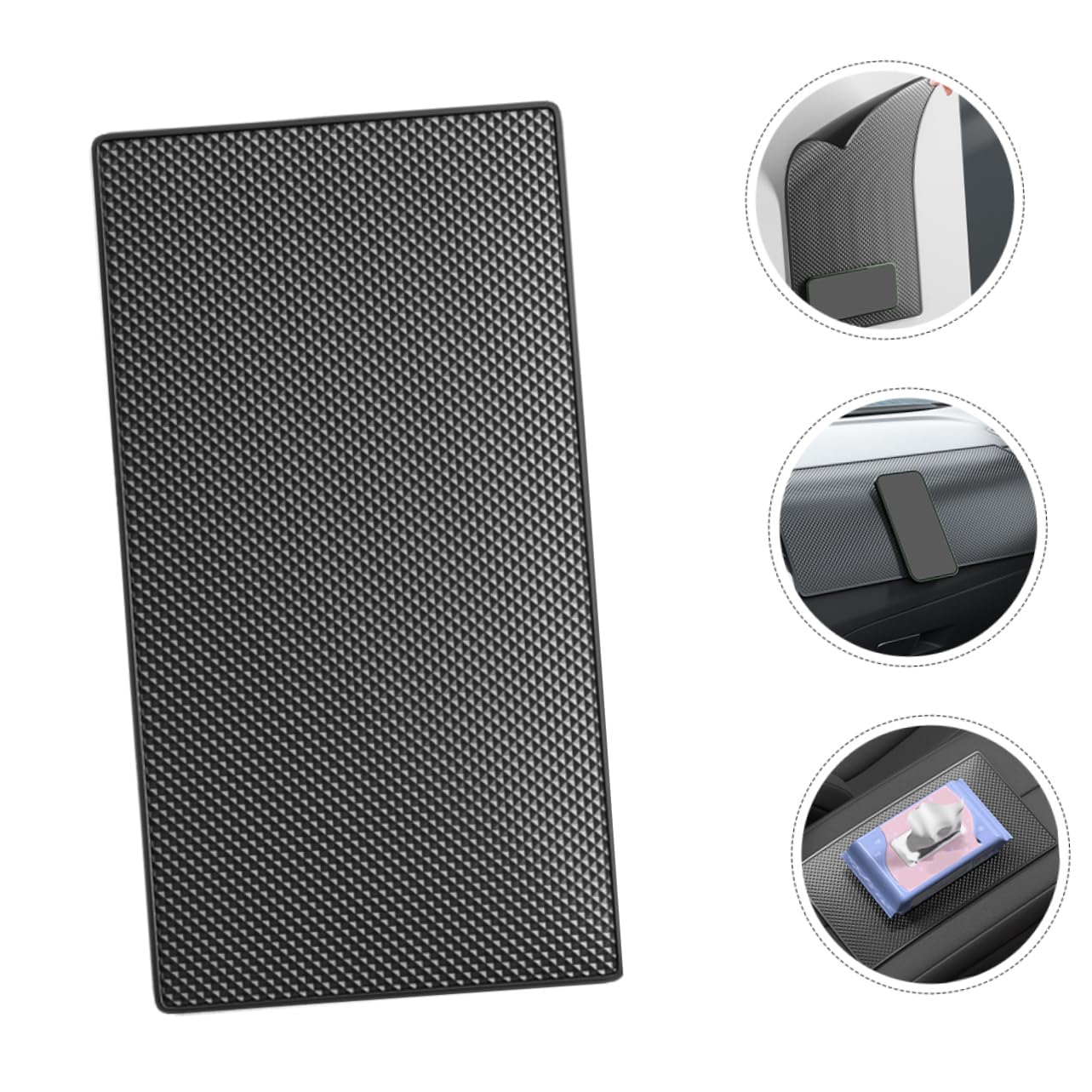 Alipis Sticky Dashboard Pad Car Phone Holder Non Slip Car Dashboard Mat for Accessories