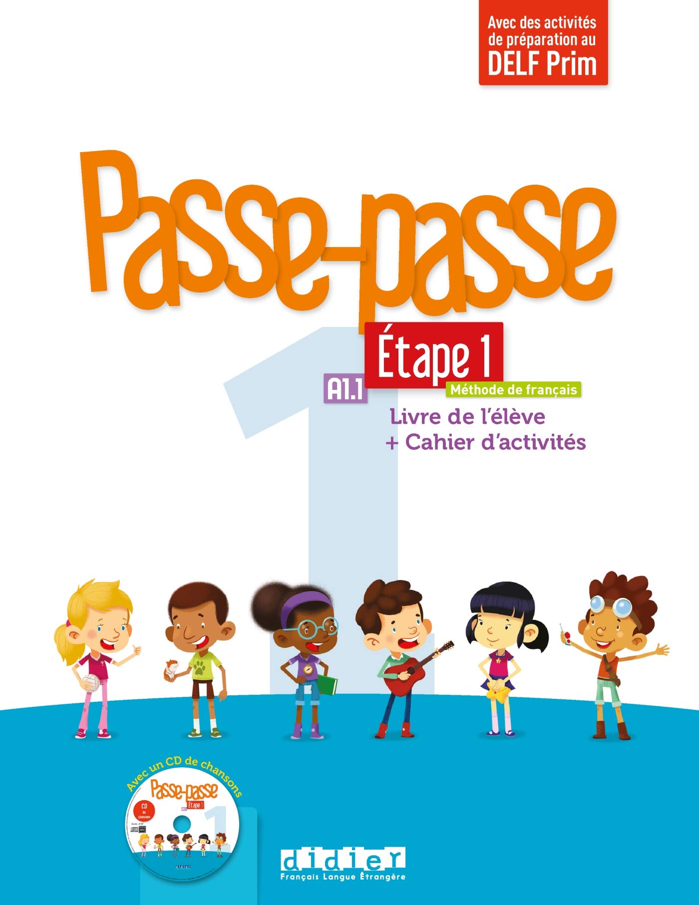 Passe-passe 1 - Etape 1 - Livre + Cahier + CD mp3 Paperback – Audiobook, March 13, 2019