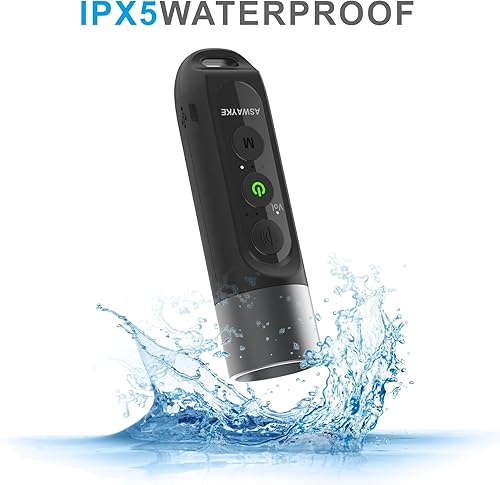 Miniatura 5 de ASWAYKE Silbato electrónico de nuevo diseño 2023 IPX5 Sonido máximo 125db Batería 1000mAh Negro