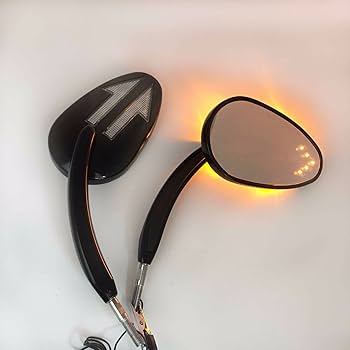 Amazon.com: SMT-Black Integrated Arrows LED Turn Signals Side
