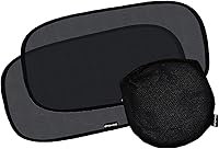 Vista 1 de Enovoe Parasol para ventana de automóvil para bebé, (4 unidades), XL - 25 x 16 pulgadas - Parasol para ventanas - Protección solar, deslumbramiento