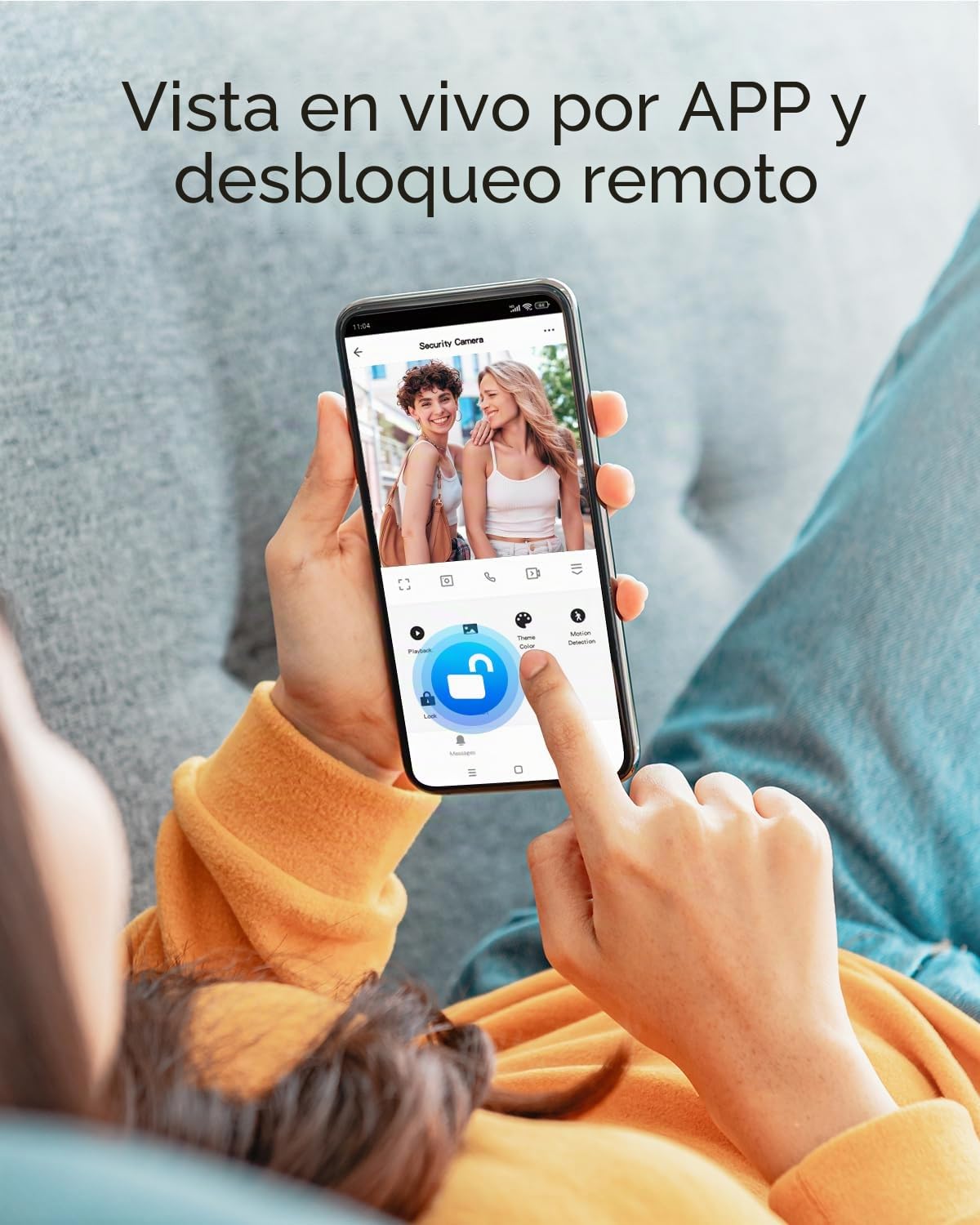 TMEZON Videoportero WiFi Sistema de Intercomunicación 1080P, 7'' Monitor Táctil a Color,Timbre Video Mirilla 2 Hilos,Desbloqueo en Remoto,Audio Bidireccional,Detección de Movimiento Humano